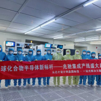 兆驰集成光通芯片项目正式通线