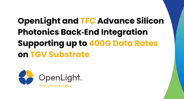 OpenLight联合天孚通信开发TGV光子集成电路