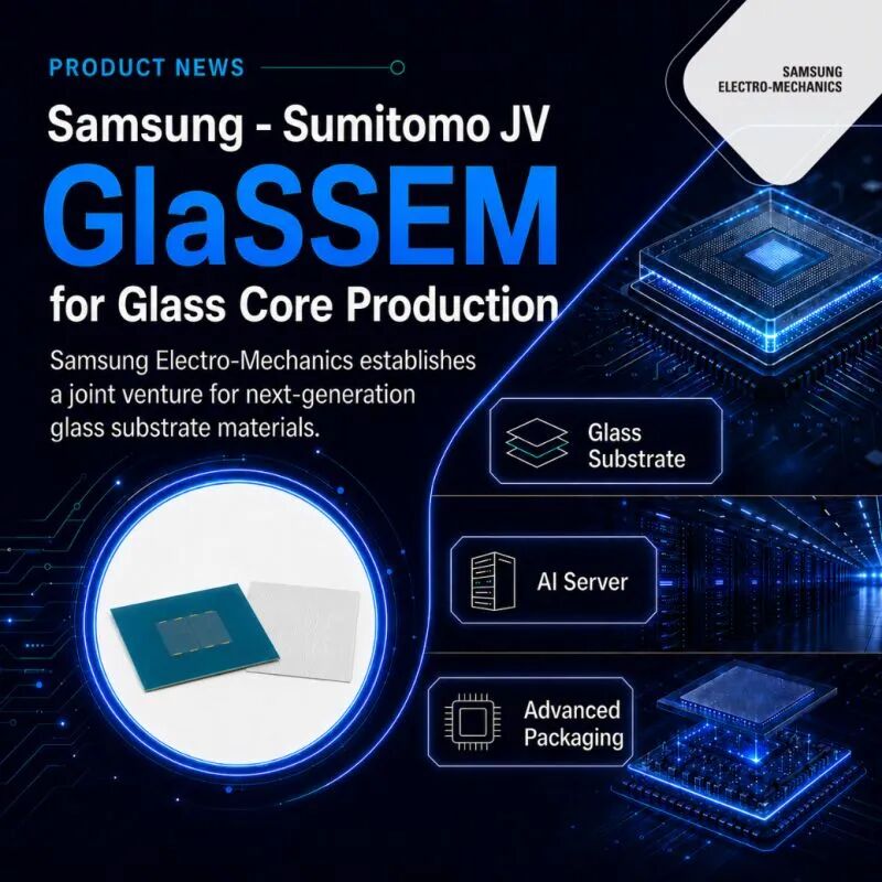 ICEPT2026：GlaSSEM的玻璃基板2027年全面量产